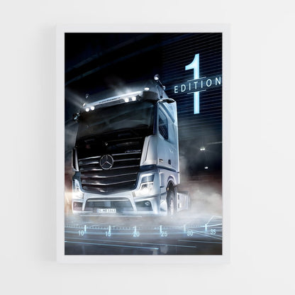 ap-mercedes actros-2 cadre Blanc