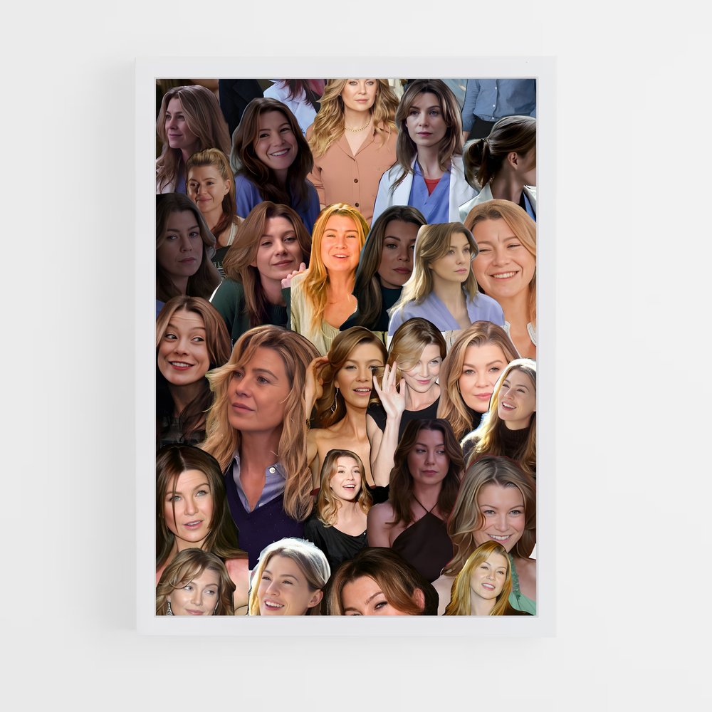 ap-meredith grey-2 cadre Blanc