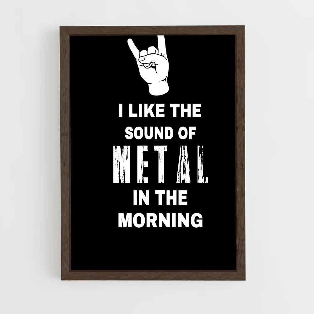 ap-metal-2 cadre Bois foncé