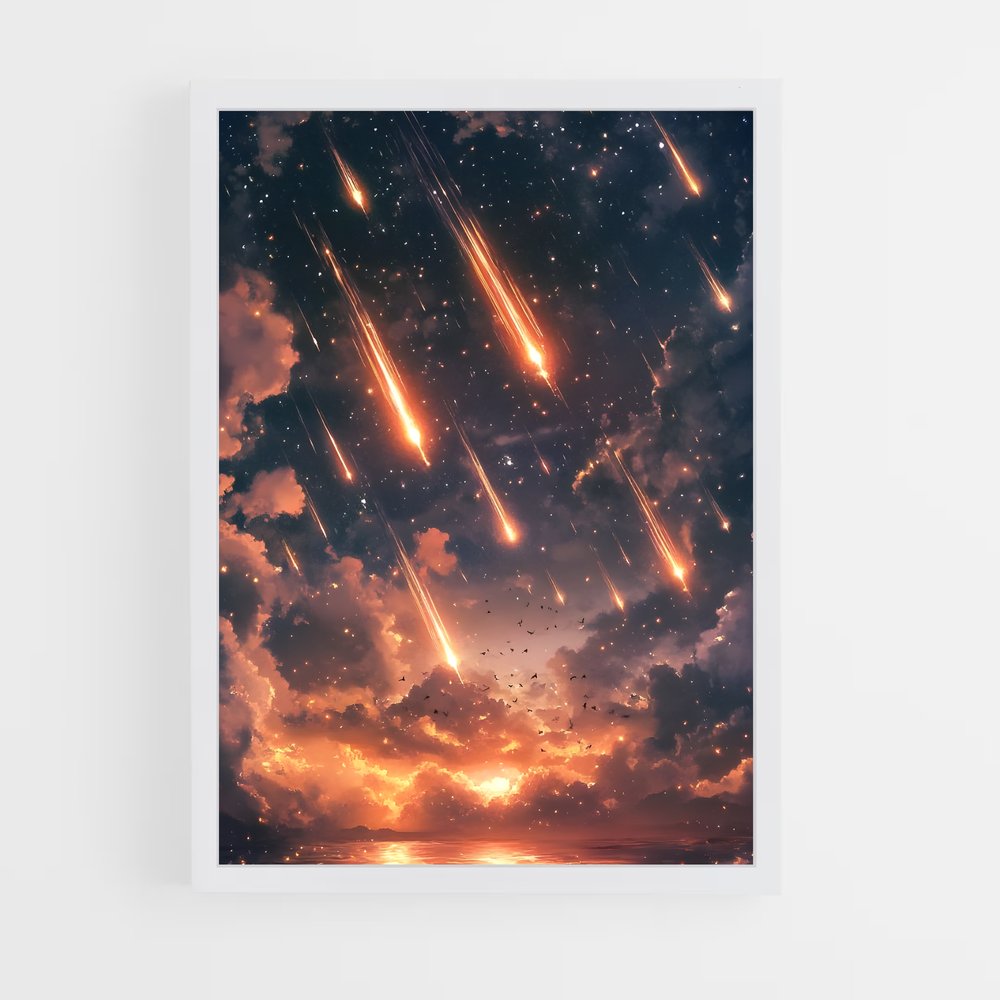 ap-meteor shower-2 cadre Blanc