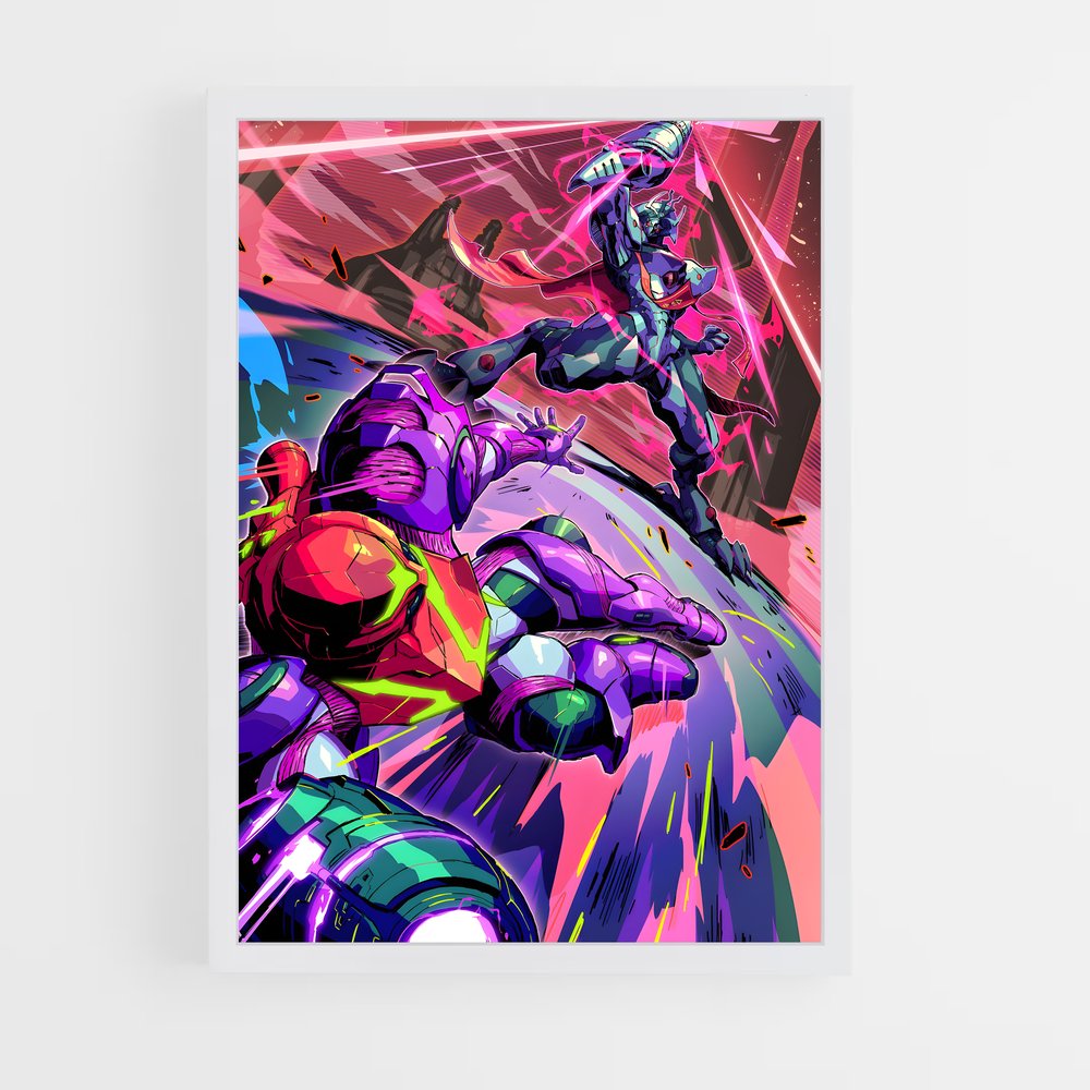 ap-metroid-4 cadre Blanc