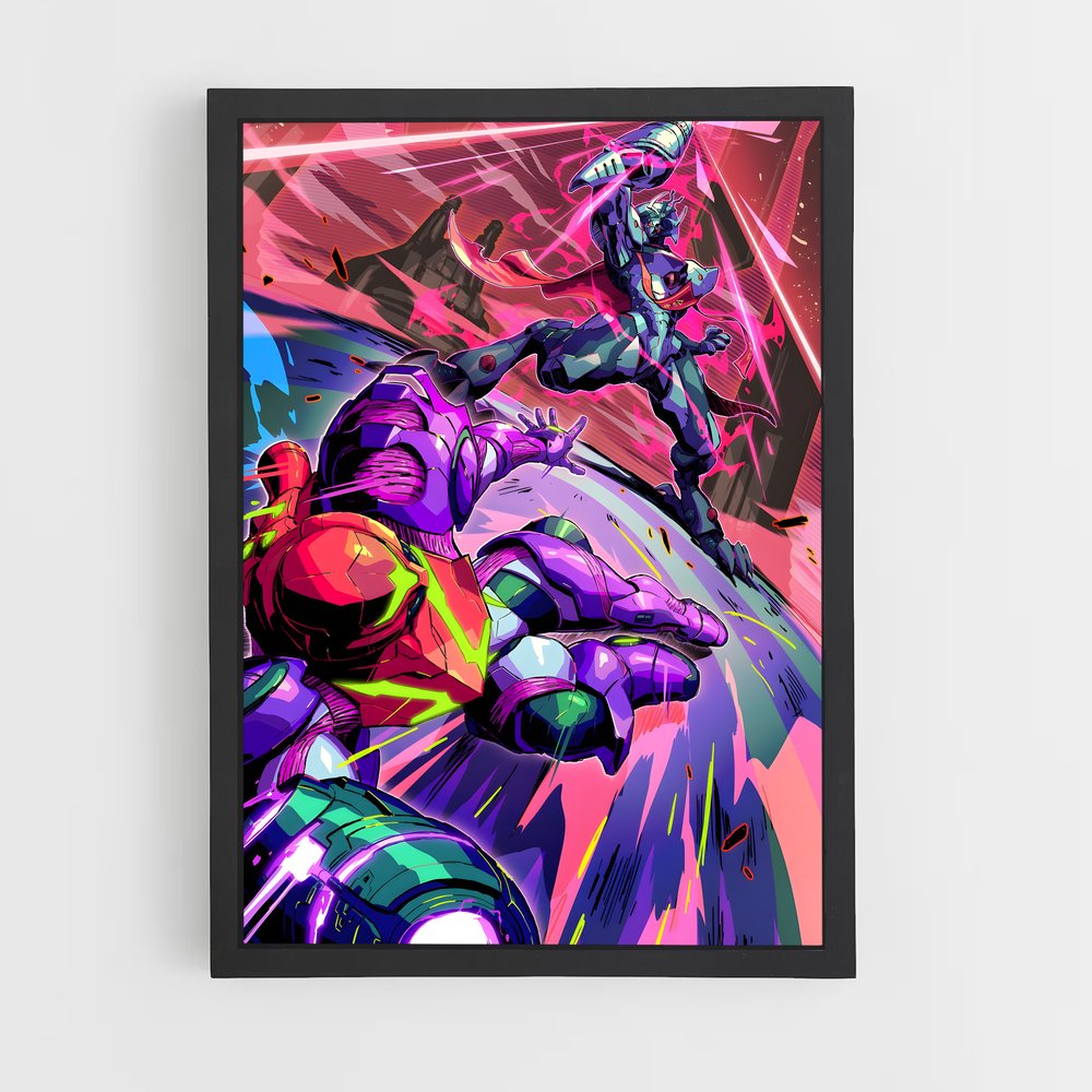 ap-metroid-4 cadre Noir