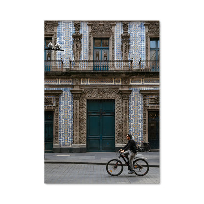 Poster À Vélo dans la Ville