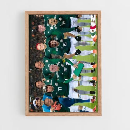 ap-mexico national football team-1 cadre Bois clair