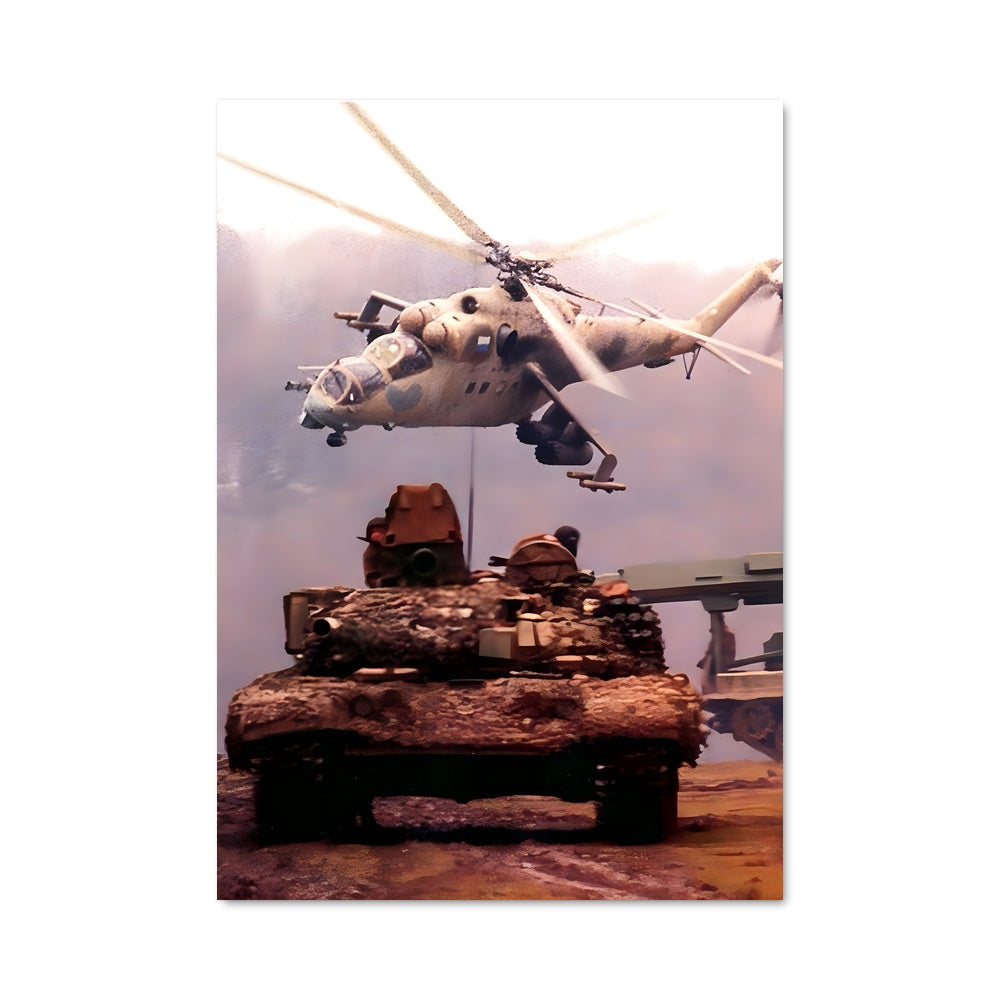 Poster Mi-24 hind 80956