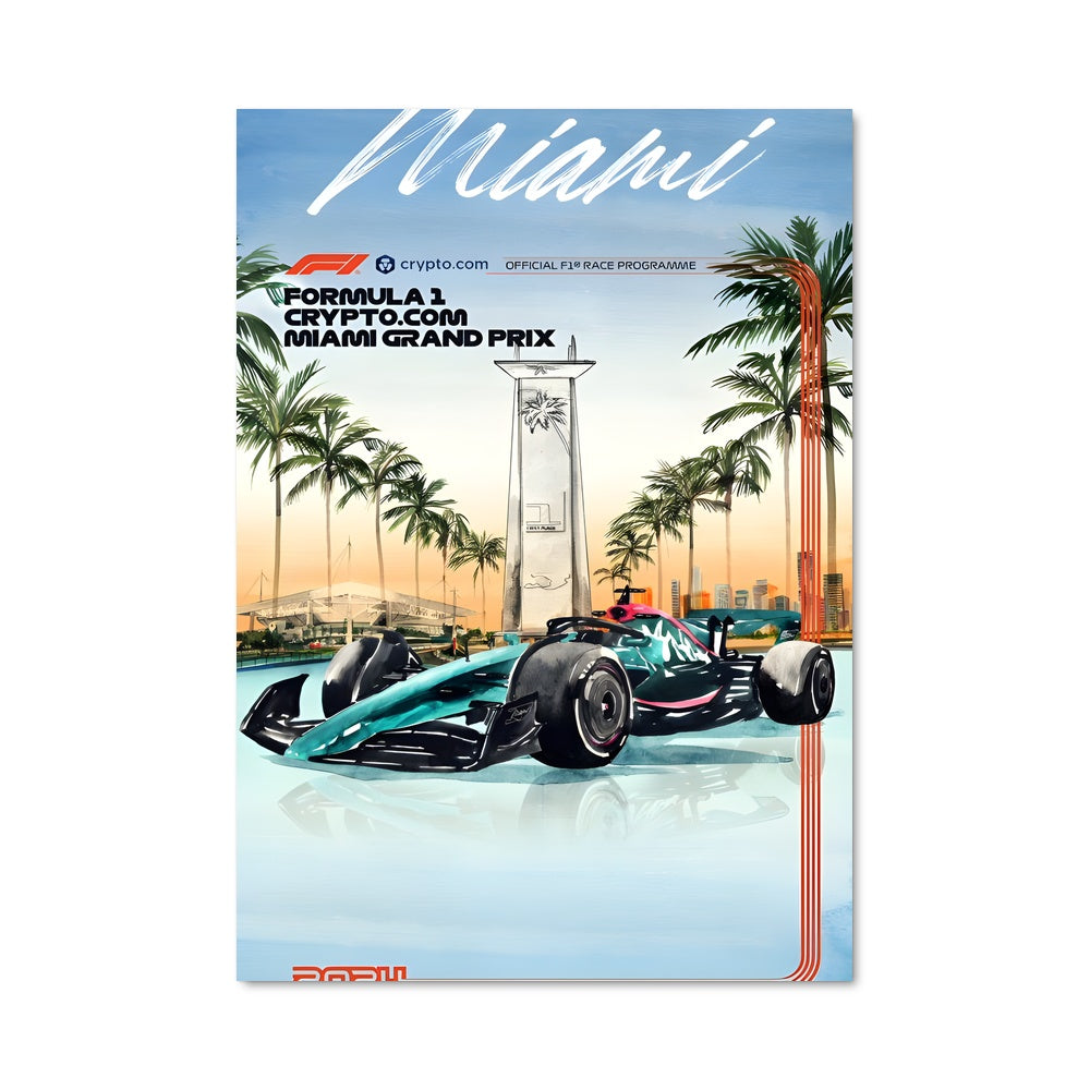 Poster Miami international autodrome 80016