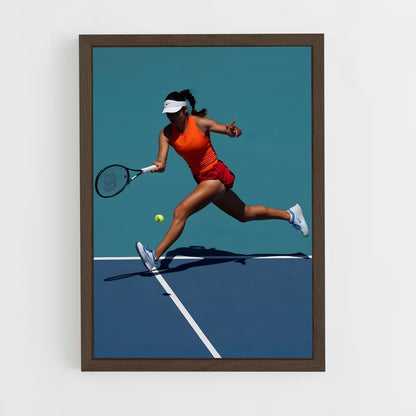ap-miami open tennis-12 cadre Bois foncé