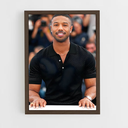 ap-michael b jordan-1 cadre Bois foncé