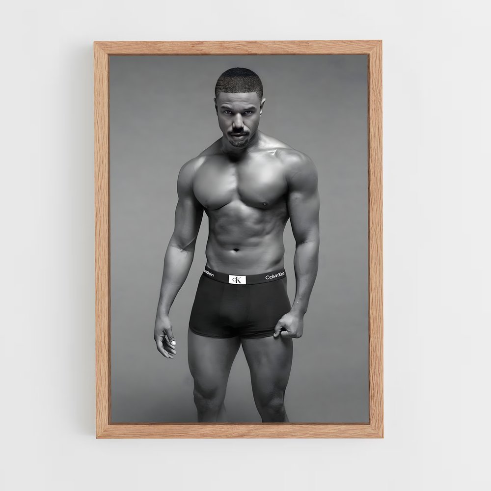 ap-michael b jordan-7 cadre Bois clair