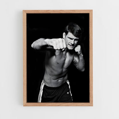 ap-michael bisping-1 cadre Bois clair