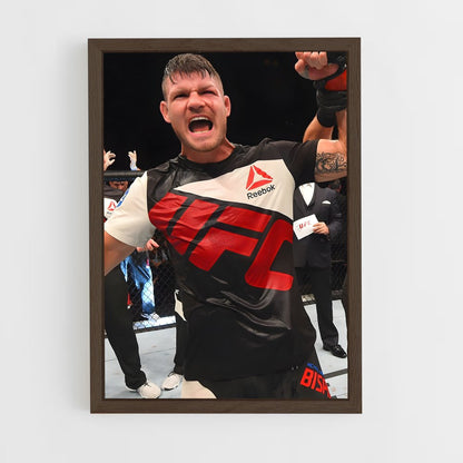 ap-michael bisping-4 cadre Bois foncé