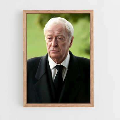 ap-michael caine-1 cadre Bois clair