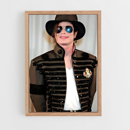 ap-michael jackson-5 cadre Bois clair