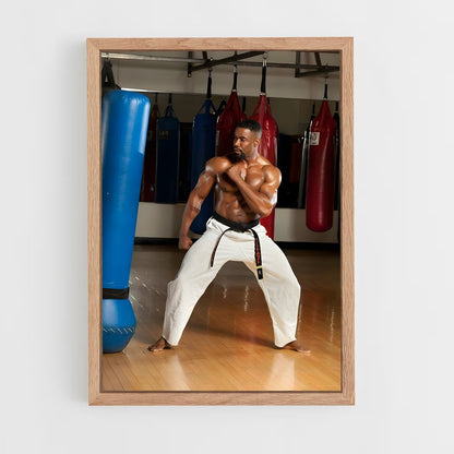 ap-michael jai white-3 cadre Bois clair