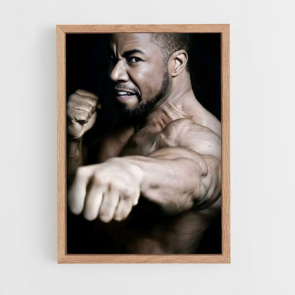 ap-michael jai white-6 cadre Bois clair
