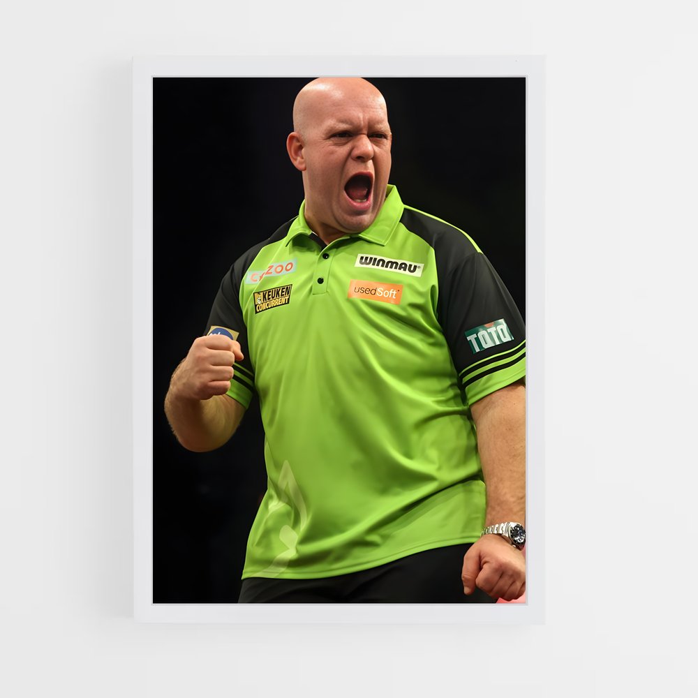 ap-michael van gerwen-1 cadre Blanc