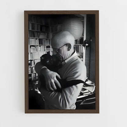 ap-michel foucault-1 cadre Bois foncé