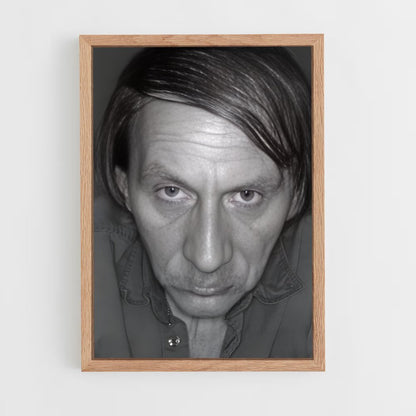 ap-michel houellebecq-2 cadre Bois clair