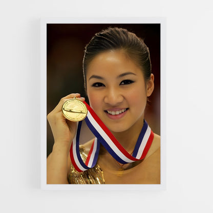 ap-michelle kwan-8 cadre Blanc