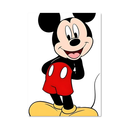Poster Mickey en Fête