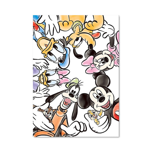 Poster La Bande à Mickey