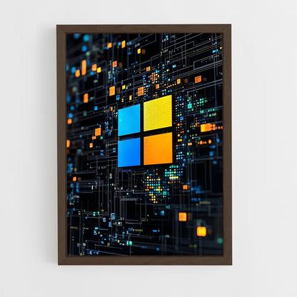 ap-microsoft-2 cadre Bois foncé