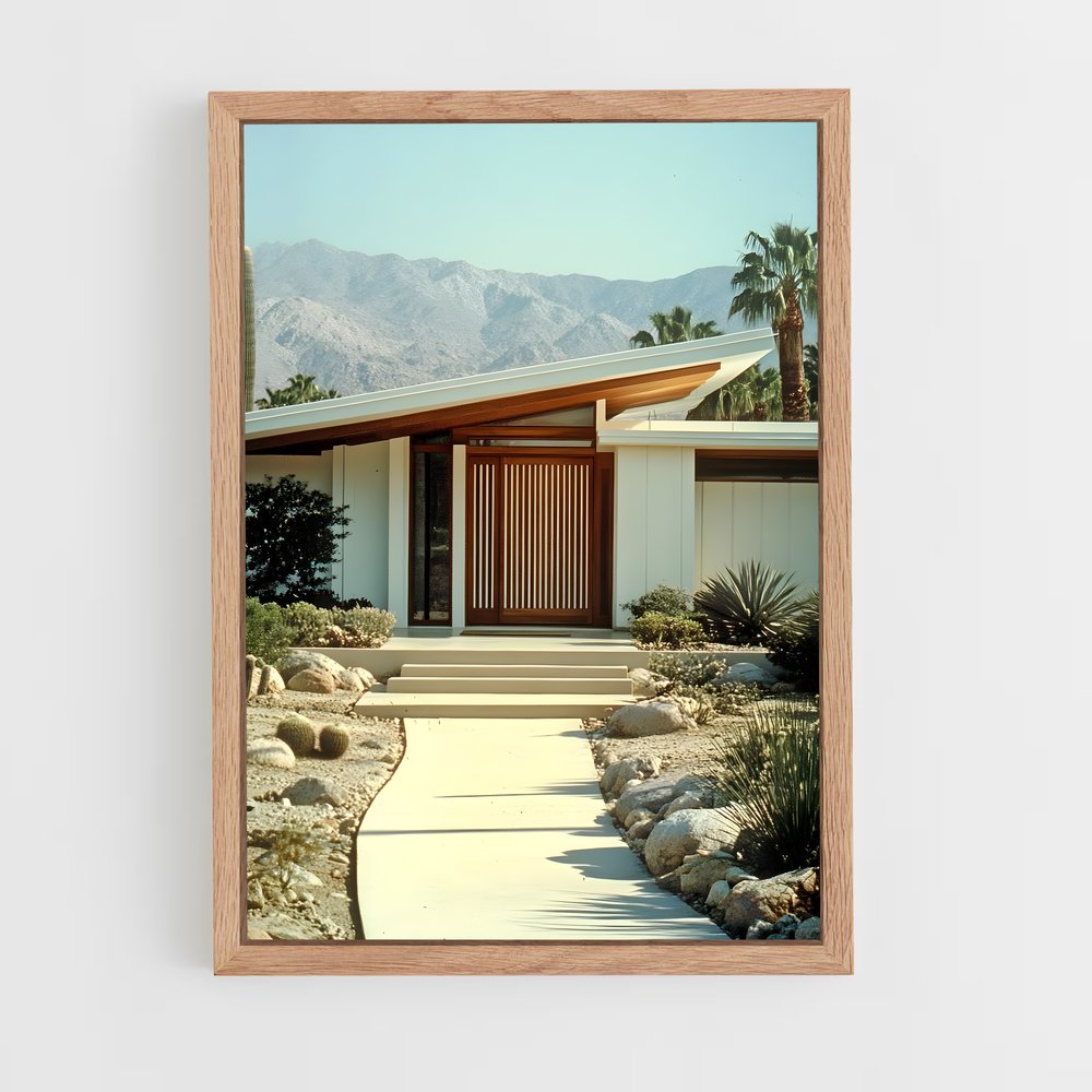 ap-mid-century modern architecture-2 cadre Bois clair