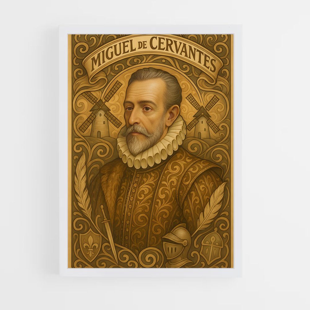 ap-miguel de cervantes-2 cadre Blanc