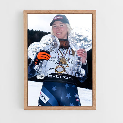 ap-mikaela shiffrin-1 cadre Bois clair