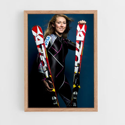 ap-mikaela shiffrin-6 cadre Bois clair