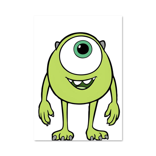 Poster Monstre à Sourire