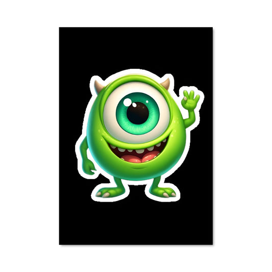 Poster Sourire Monster