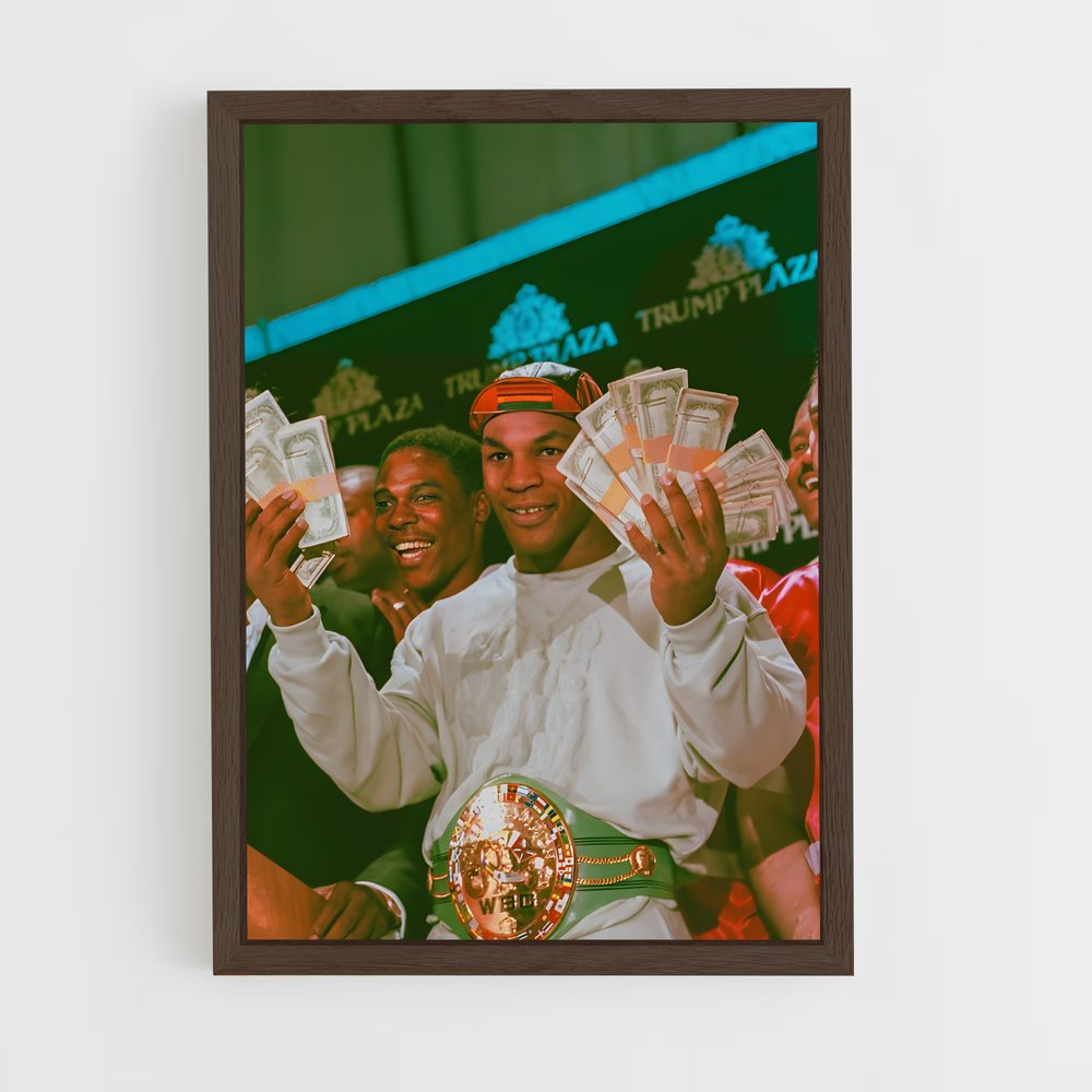 ap-mike tyson-9 cadre Bois foncé