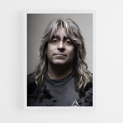 ap-mikkey dee-4 cadre Blanc