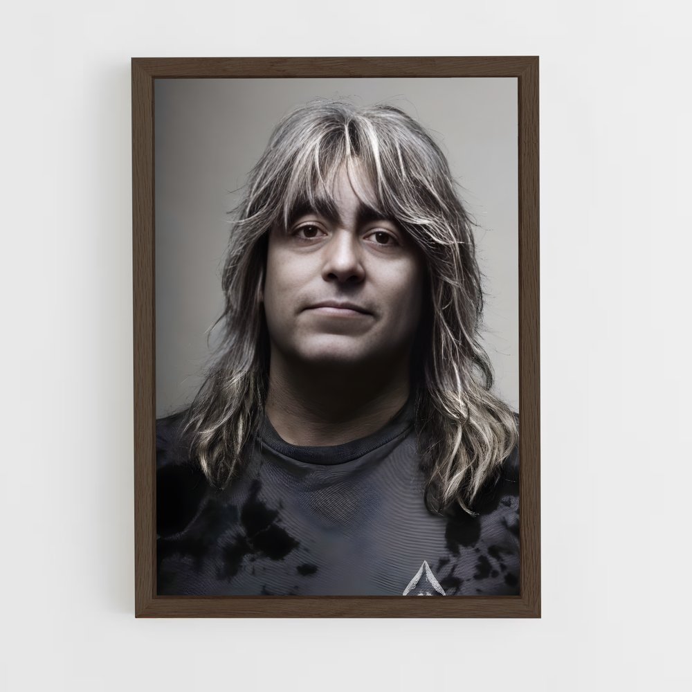 ap-mikkey dee-4 cadre Bois foncé