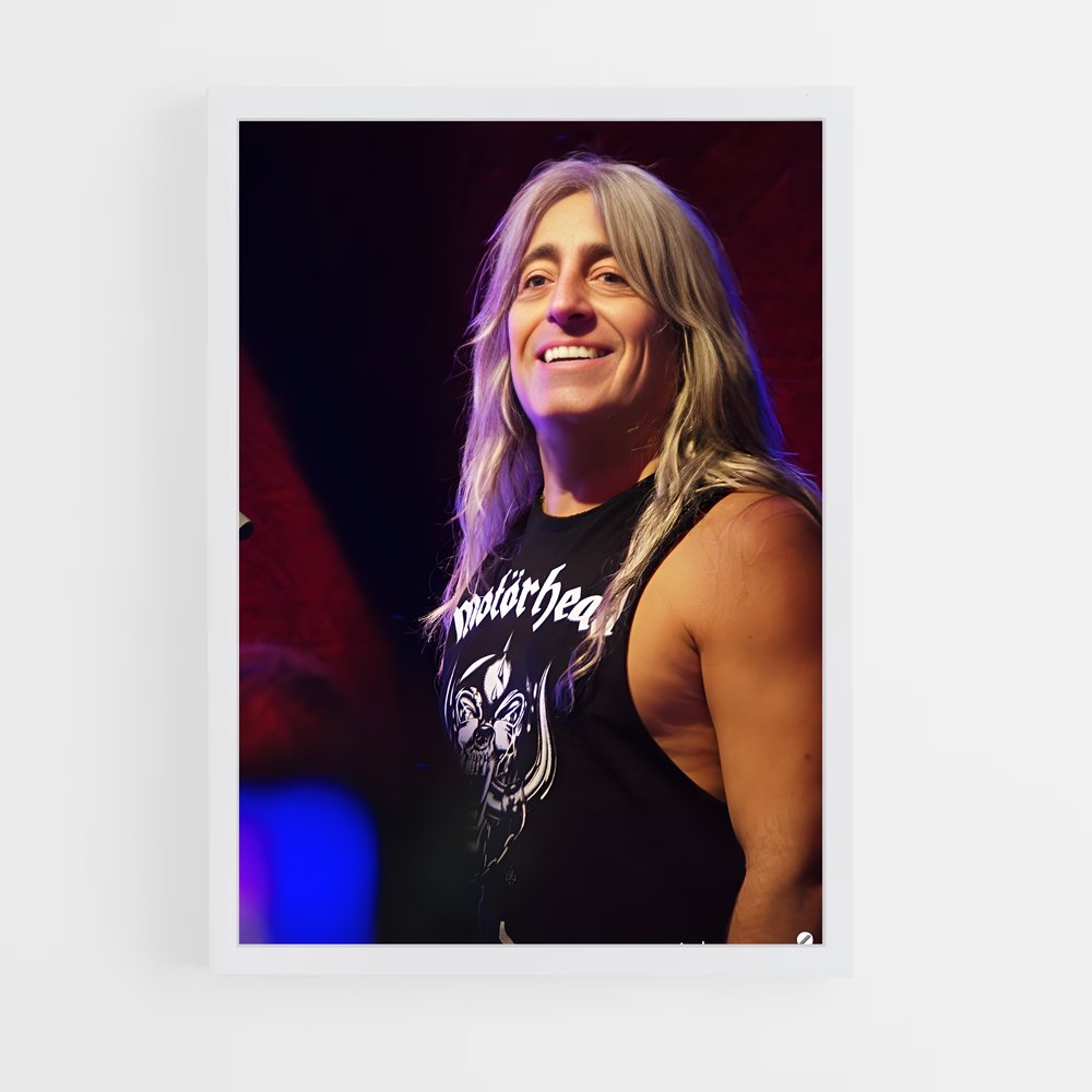 ap-mikkey dee-7 cadre Blanc