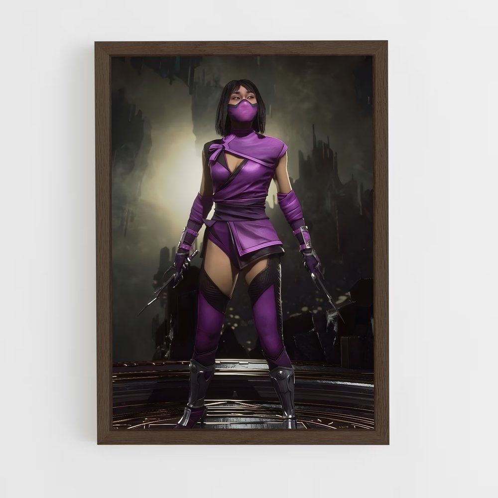ap-mileena-1 cadre Bois foncé