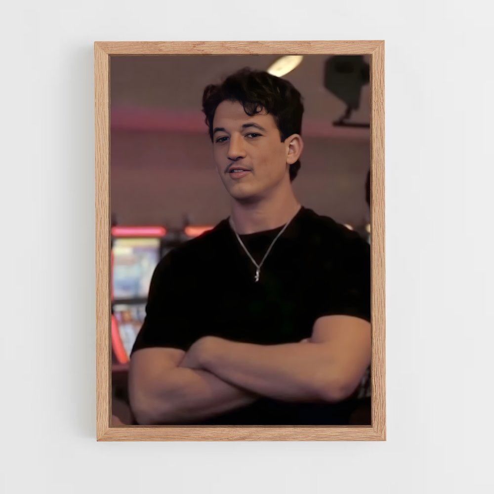 ap-miles teller-9 cadre Bois clair