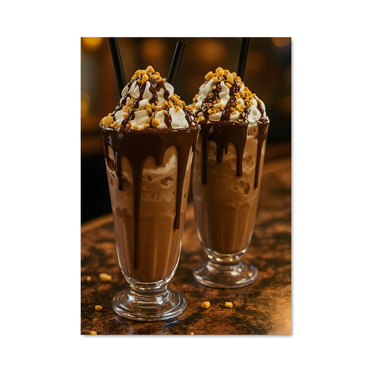 Poster Chocolat et Douceur