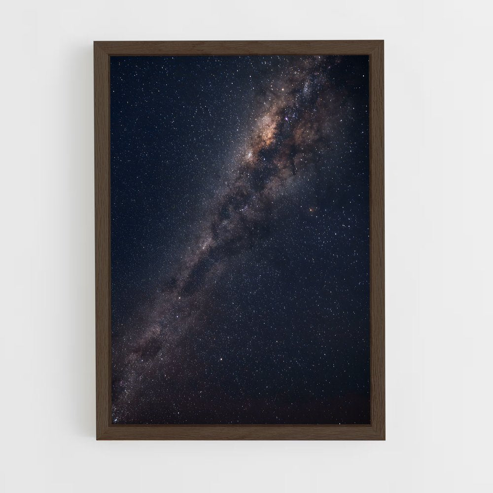 ap-milky way-20 cadre Bois foncé