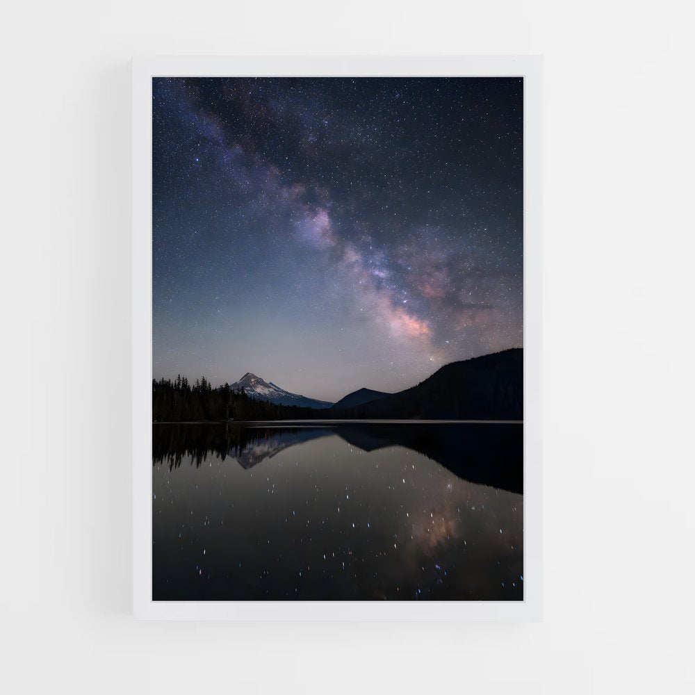 ap-milky way-4 cadre Blanc