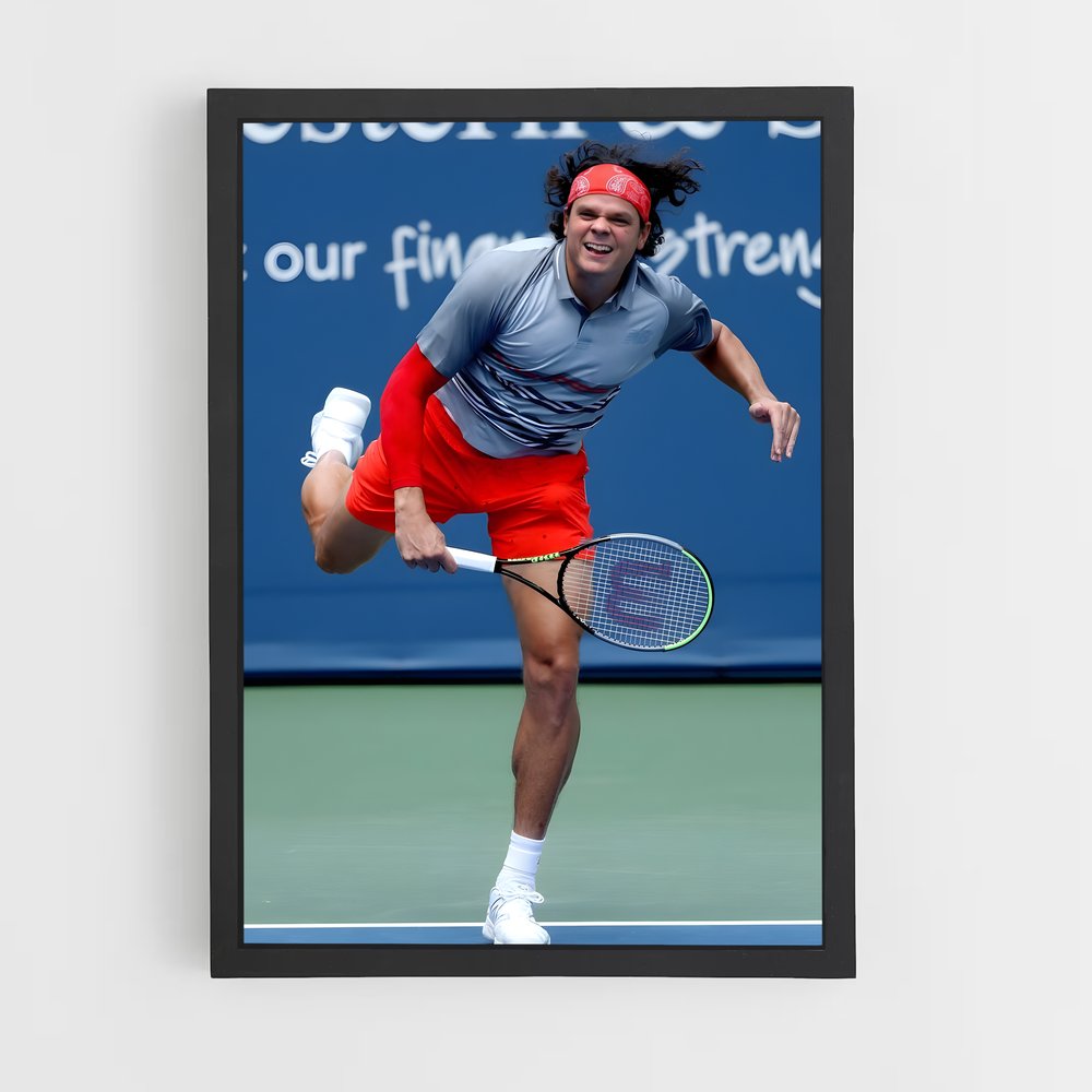 ap-milos raonic-3 cadre Noir
