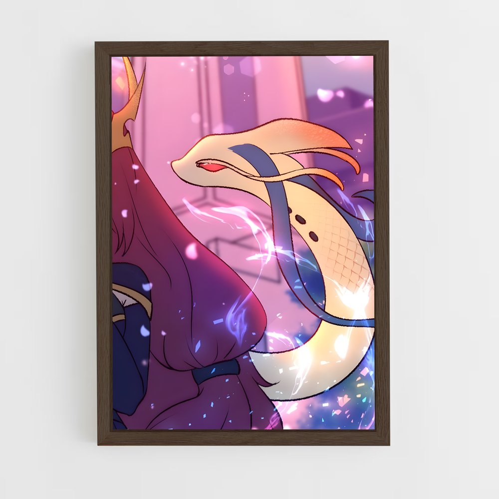 ap-milotic-3 cadre Bois foncé
