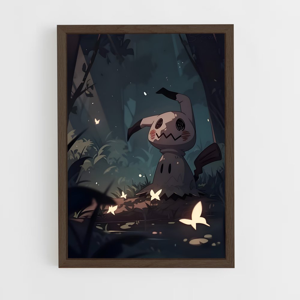 ap-mimikyu-1 cadre Bois foncé