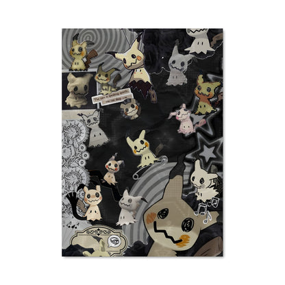 Poster Mimikyu et Les Ballons Enchantés