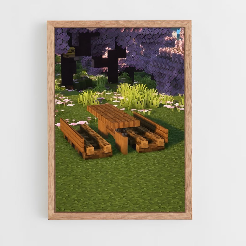 ap-minecraft-3 cadre Bois clair