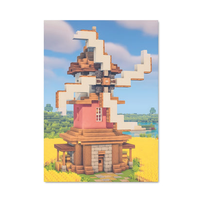 Poster Maison de Paille