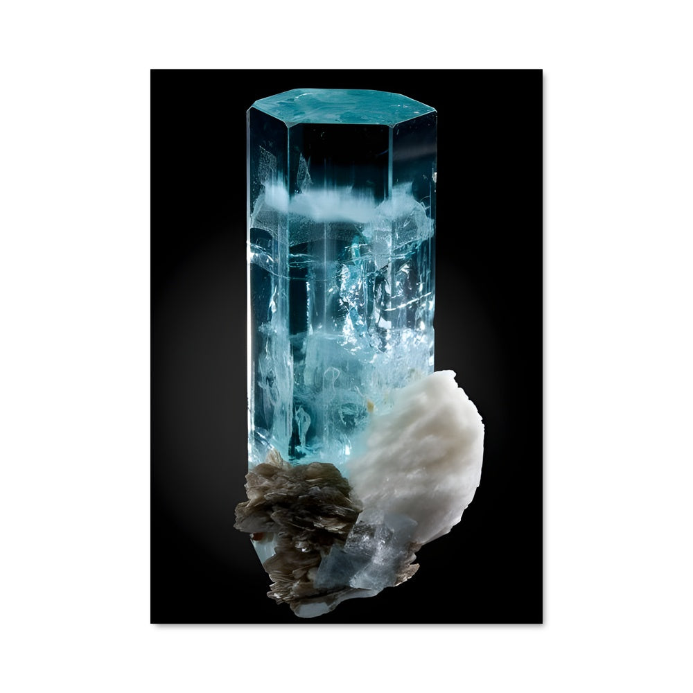 Poster Cristaux de Glace