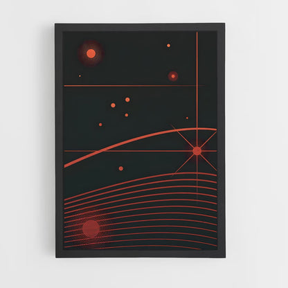 ap-minimalist space-4 cadre Noir