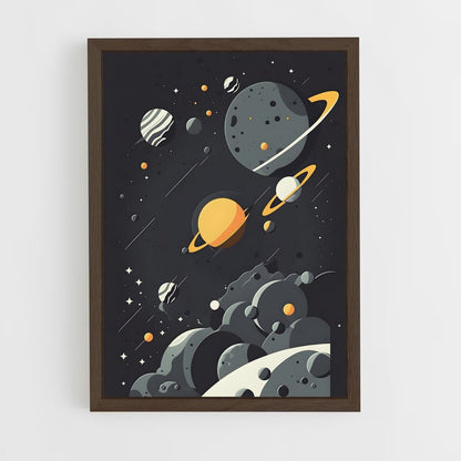 ap-minimalist space-5 cadre Bois foncé